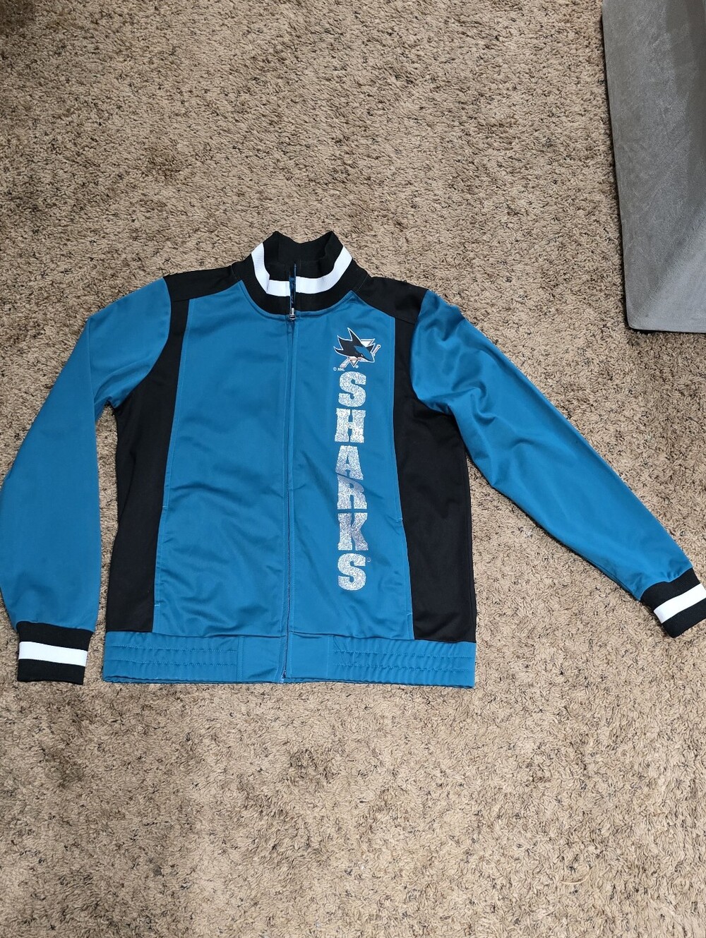 4HER by Carl Banks San Jose Sharks Lightweight Jacket